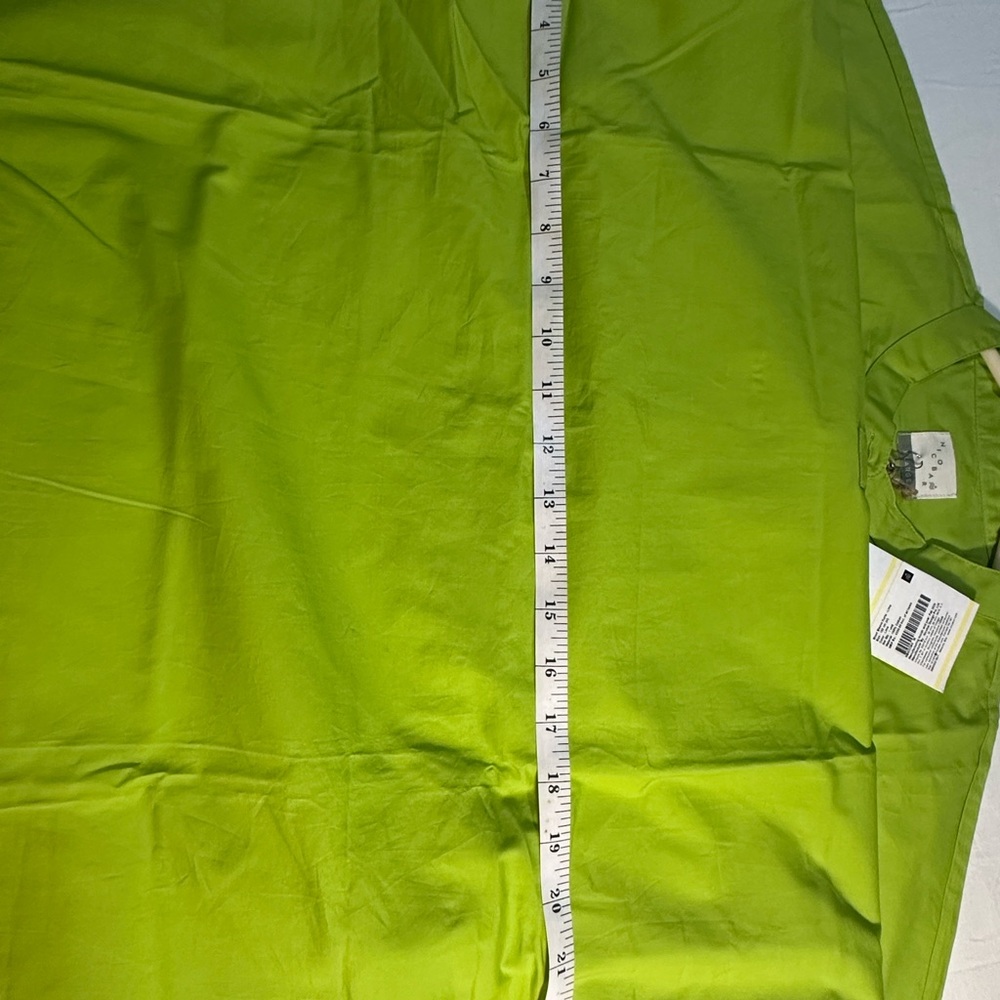 Sale‼️Nicobar Apple Green Sleeveless Button-Up Dress with side pockets size 2XL - Picture 11 of 12